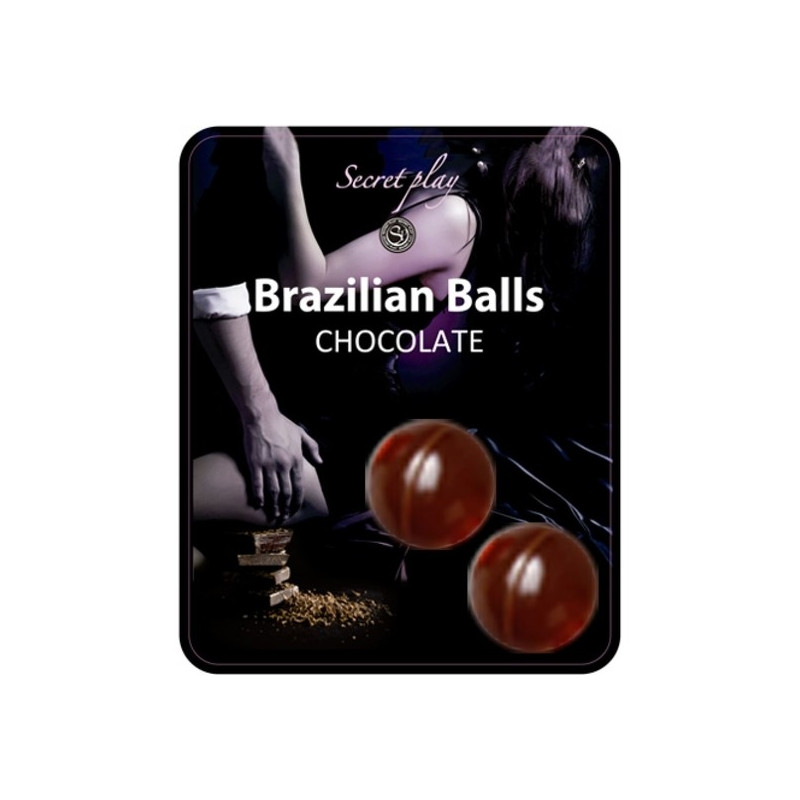 SECRET PLAY SET 2 BRAZILIAN BALLS AROMA CHOCOLATE