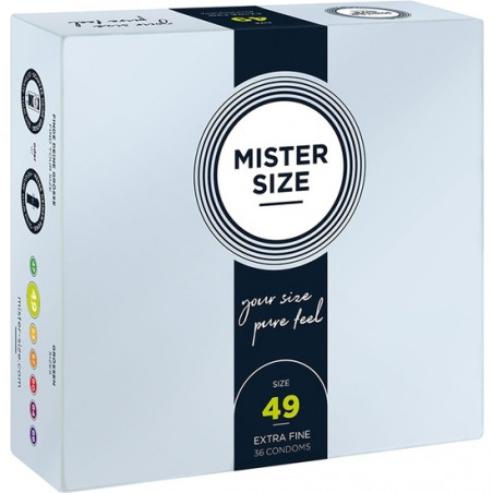 MISTER SIZE 49 (36 PACK) - EXTRA FINO