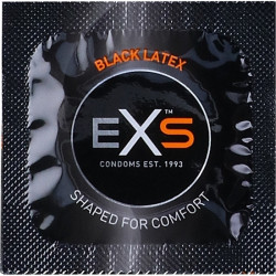 PRESERVATIVOS EXS BLACK LATEX - 100 PACK