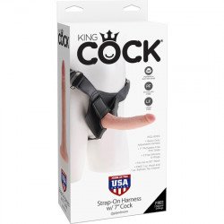 KING COCK STRAP-ON HARNESS W/7