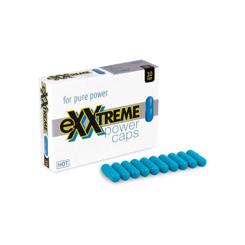 EXXTREME POWER CAPS FOR PURE POWER FOR MEN 10 CAPS