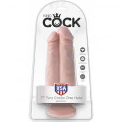 TWO COCKS ONE HOLE 20CM